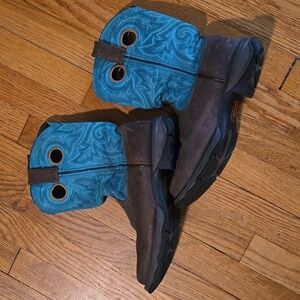 Lady Rebel Durgano Steel Toe Boots Size 8.5